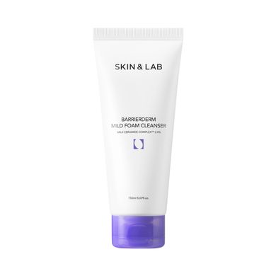 М’яка пінка для очищення шкіри SKIN&LAB Barrierderm Mild Foam Cleanser, 150 мл Купити в Україні