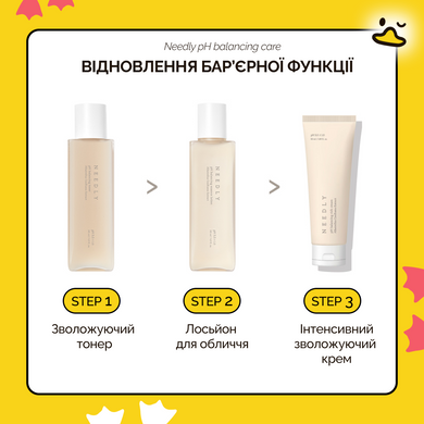 Набір тестерів з екстрактом гриба Альбатрелуса Needly pH balancing Line 3step (toner, lotion, cream), 3 мл * 3 шт на KRKR.COM.UA