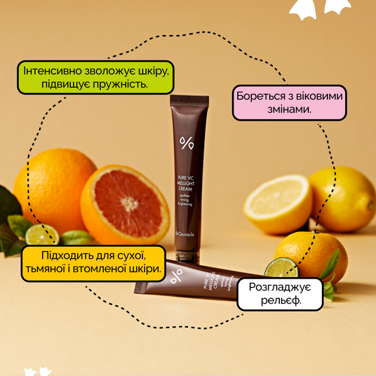 Dr.Ceuracle Pure VC Mellight Cream, 80 мл❤️купить в Киеве, Украина