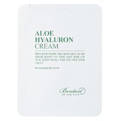 Крем з алое і гіалуроновим комплексом Benton Aloe Hyaluron Cream, тестер 1.2мл Купити в Україні