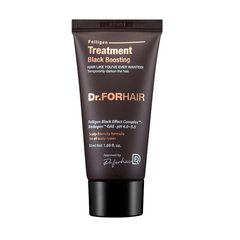 Бальзам-кондиціонер для відновлення кольору сивого волосся Dr.FORHAIR Folligen Black Treatment, 50мл Купити в Україні