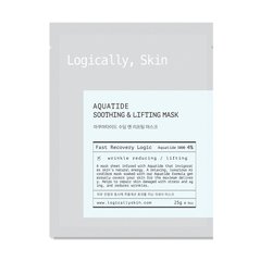 Зволожувальна тканинна маска для клітинного оновлення Logically, Skin Aquatide Soothing & Lifting Mask, 25 г Купити в Україні