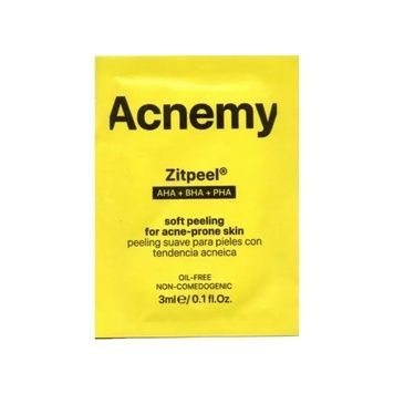 Нежный пилинг для кожи, склонной к акне Acnemy Zitpeel, 3 мл, Саше (Тестер) на KRKR.COM.UA