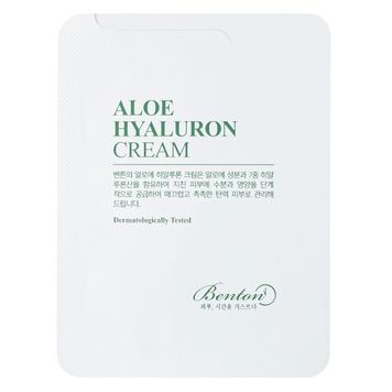 Крем с алоэ и гиалуроновым комплексом Benton Aloe Hyaluron Cream, тестер 1.2 мл на KRKR.COM.UA