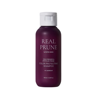 Шампунь защита окрашенных волос с экстрактом сливы Rated Green Real Prune Color Protecting Shampoo, 100 мл, Миниатюра Купить в Украине