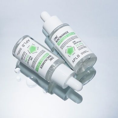 Ампульная сыворотка для проблемной кожи с цинком и ниацинамидом APLB Zinc Niacinamide Ampoule Serum, 40 мл на KRKR.COM.UA
