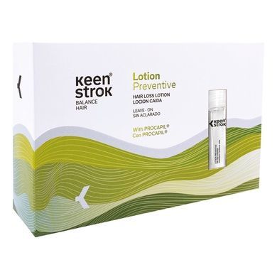 Лосьйон проти випадіння волосся Keen Strok Lotion Preventive Hair Loss, 12 шт*12 мл на KRKR.COM.UA