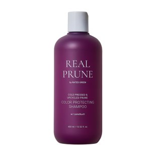 Шампунь захист фарбованого волосся з екстрактом сливи Rated Green Real Prune Color Protecting Shampoo, 400 мл Купити в Україні