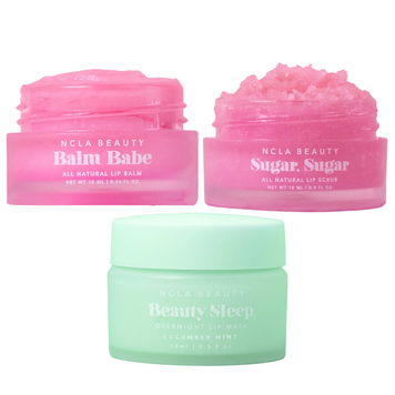 Набор для ухода за губами &laquo;Ягоды и свежесть&raquo; NCLA Beauty, 3 в 1 на KRKR.COM.UA