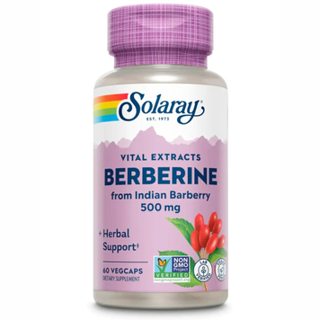 Берберин из индийского барбариса Solaray Berberine from Indian Barberry 500mg, 60 шт на KRKR.COM.UA