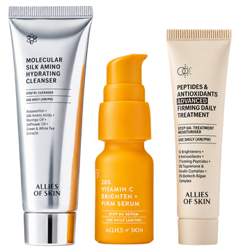 Набір для сяйва шкіри Allies of Skin 7 Days to Brighter Skin Kit, 3 в 1 на KRKR.COM.UA
