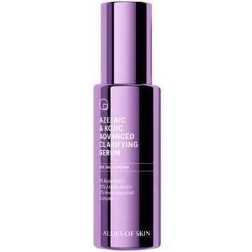Сироватка освітлююча з азелаїновою кислотою Allies of Skin Azelaic & Kojic Advanced Clarifying Serum, 30 мл на KRKR.COM.UA