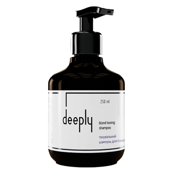 Тонировочный шампунь для блонда Deeply Blond Toning Shampoo, 250 мл на KRKR.COM.UA