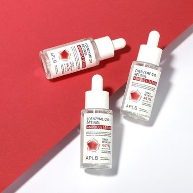 Антивозрастная сыворотка в ампулах с коэнзимом Q10 и ретинолом APLB Coenzyme Q10 Retinol Ampoule Serum, 40 мл на KRKR.COM.UA