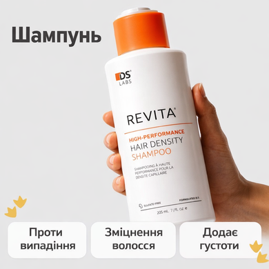 Шампунь для густоти та зміцнення волосся DS Laboratories Revita Shampoo, 205 мл на KRKR.COM.UA