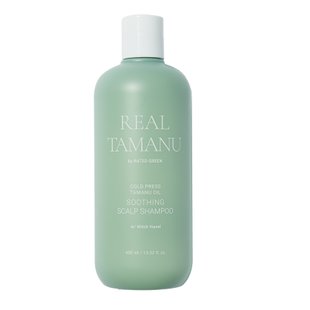 Успокаивающий шампунь с маслом таману Rated Green Real Tamanu Cold Pressed Tamanu Oil Soothing Scalp Shampoo, 400 мл Купить в Украине