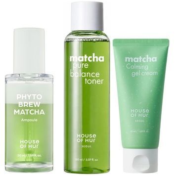 2+1 Набір для очищення та зволоження шкіри &laquo;Matcha баланс&raquo; House of Hur на KRKR.COM.UA