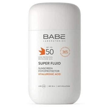 Солнцезащитный суперфлюид SPF 50 для всех типов кожи BABE Laboratorios Super Fluid SPF 50, 50 мл на KRKR.COM.UA