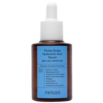 Сироватка з гіалуроновою кислотою Meisani PLUMP DROPS HYALURONIC ACID SERUM, 30 мл на KRKR.COM.UA