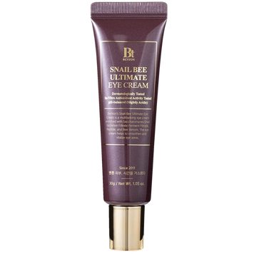 Крем для шкіри навколо очей з ферментованним муцином равлика Benton SnailBee Ultimate Eye Cream, 30 мл на KRKR.COM.UA