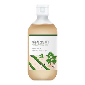 Заспокійливий тонер з морським полином ROUND LAB Mugwort Calming Toner, 300 мл на KRKR.COM.UA