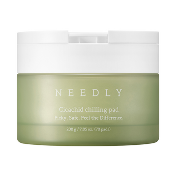 Уценка Успокаивающие пады с Центеллой Needly Cicachid Chilling Pad, 70 шт на KRKR.COM.UA