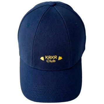 Кепка синя KRKR club, 1 шт на KRKR.COM.UA