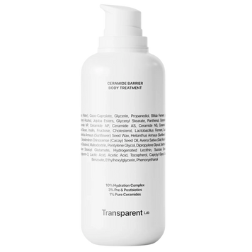Керамідний бар'єрний догляд за тілом Transparent Lab Ceramide Barrier Body Treatment , 400 мл на KRKR.COM.UA