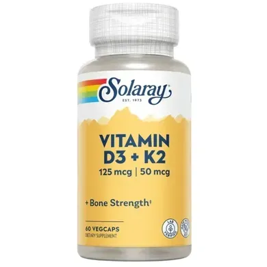Solaray Vitamin D-3 & K-2