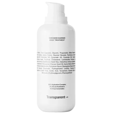 Transparent Lab Ceramide Barrier Body Treatment