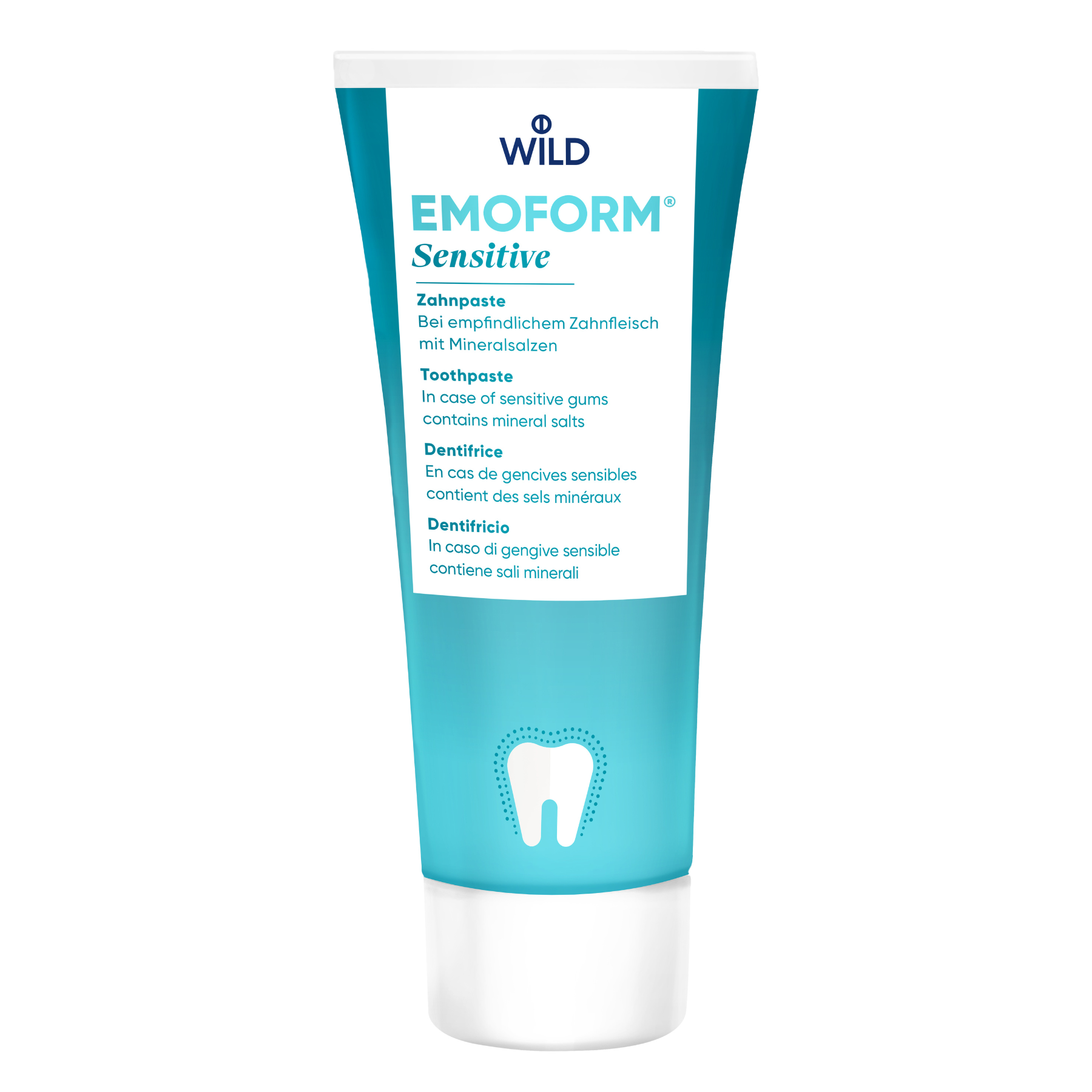 Для чутливих зубів Спеціальна зубна паста Dr. Wild Emoform, 75 мл -