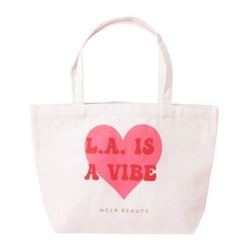 Текстильная сумка-шопер NCLA BEAUTY L.A. IS A VIBE Canvas Tote Bag на KRKR.COM.UA