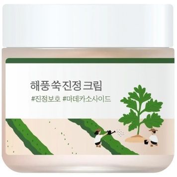 Успокаивающий крем с морской полынью ROUND LAB Mugwort Calming Cream, 80 мл на KRKR.COM.UA