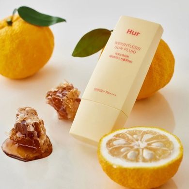 Уценка Легкий солнцезащитный флюид для лица SPF50+ PA++++ House of Hur Weightless Sun Fluid, 50 мл на KRKR.COM.UA