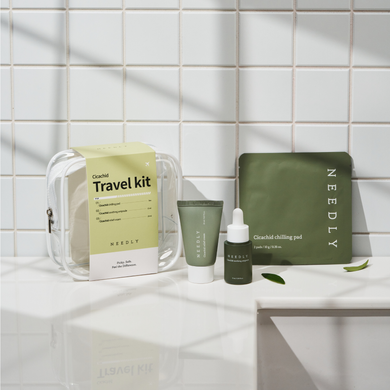 Уцінка Дорожній набір мініатюр з центелою Needly Cicachid Travel Kit, 3 в 1 на KRKR.COM.UA