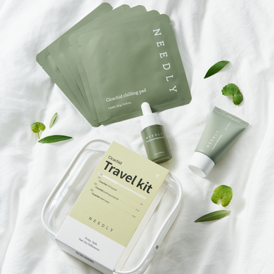 Уцінка Дорожній набір мініатюр з центелою Needly Cicachid Travel Kit, 3 в 1 на KRKR.COM.UA
