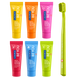 Набор осветляющих мини-зубных паст и щетка Curaprox Be You Six Taste Pack, 7 в 1 на KRKR.COM.UA, фото 1