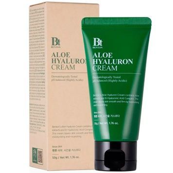 Крем с алоэ и гиалуроновым Комплексом Benton Aloe Hyaluron Cream, 50 г на KRKR.COM.UA