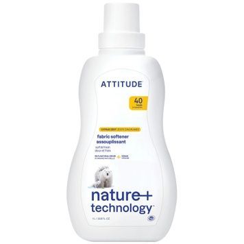 Кондиціонер для білизни "Цитрус" Attitude Fabric Softener Citrus Zest, 1000 мл на KRKR.COM.UA