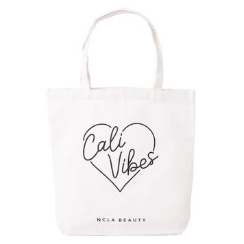 Текстильная сумка-шопер NCLA BEAUTY Cali Vibes Canvas Tote Bag на KRKR.COM.UA