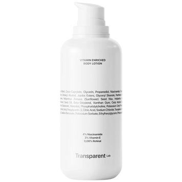 Збагачений вітамінами лосьйон для тіла Transparent Lab Vitamin Enriched Body Lotion, 400 мл на KRKR.COM.UA
