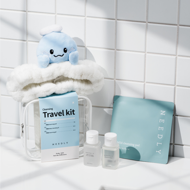 Уцінка Дорожній набір мініатюр для очищення шкіри Needly Cleansing Travel Kit, 3 в 1 на KRKR.COM.UA